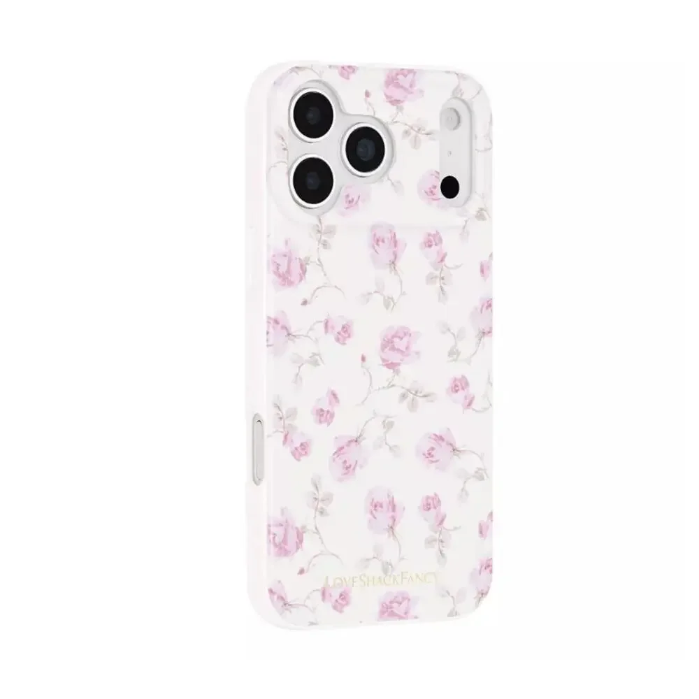 LoveShackFancy x Target – Case-Mate Ribbon Rosa Flora iPhone 17 Pro Case MagSafe